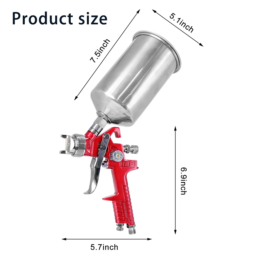 й  HVLP ڵ Ʈ ,  DIY  , ˷̴ ձ ޼ ĵ, 1.4mm, 1.7mm, 2.0mm, 2.5mm