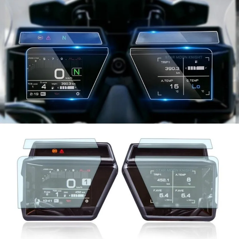 For Yamaha Tracer 9 Tracer9 GT Tracer 900 GT-Motorcycle Accessories Scratch Cluster Screen Dashboard Protection Film