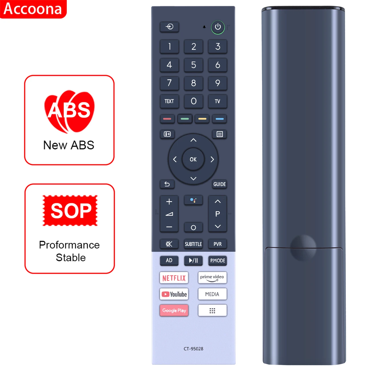 

Голосовой пульт дистанционного управления Bluetooth для Toshiba 75C350KN CT-95028 CT-95027 CT-95024 4K Ultra HD Smart LED Google Android TV