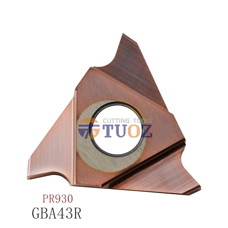 100% Original GBA43R250-030 PR930 Carbide Insert GBA 43R 250 2.5mm 250-030 CNC Lathe Cutter Shallow Grooving For Slotting Knife