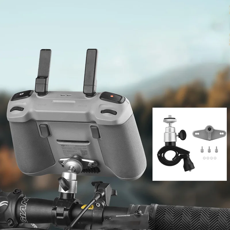 thumbnail image 2 of ZJRXM Bicycle Mount Bracket For DJI Mini 3 Pro RC Control, Bicycle Remote Control Mount Holder 2 of 12