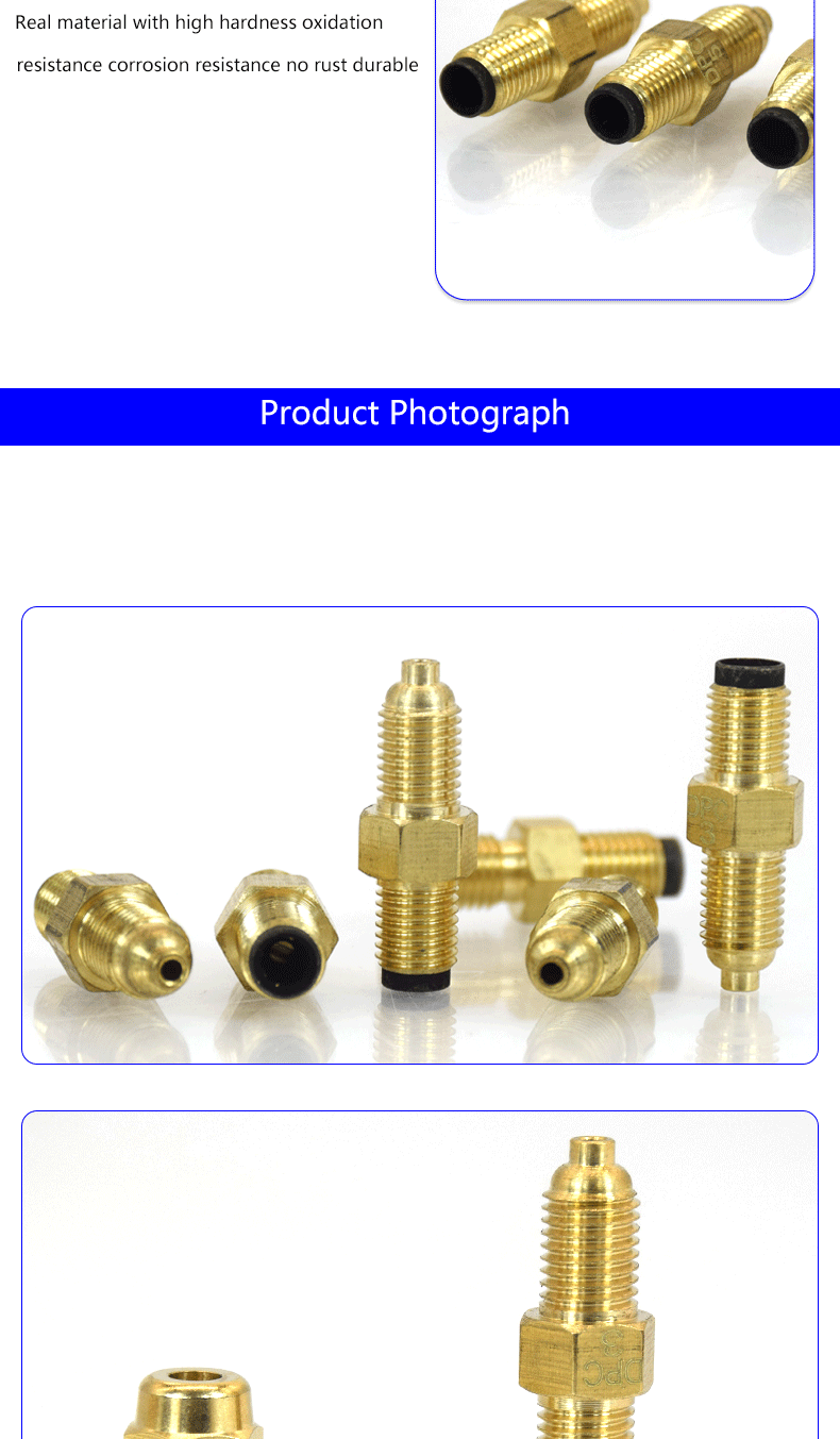 Messing-Widerstands-Öldurchflussdosierungseinheit/Ölverteiler/Trennventil/Teiler DPC für zentralisiertes Schmiersystem/CNC – Detail 5