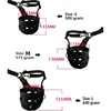 Horse Grazing Muzzle Anti Biting Horse Muzzles Horse Mouth Cover Soft PP Rubber Material Holes Anti-Biting for Equestrian 4