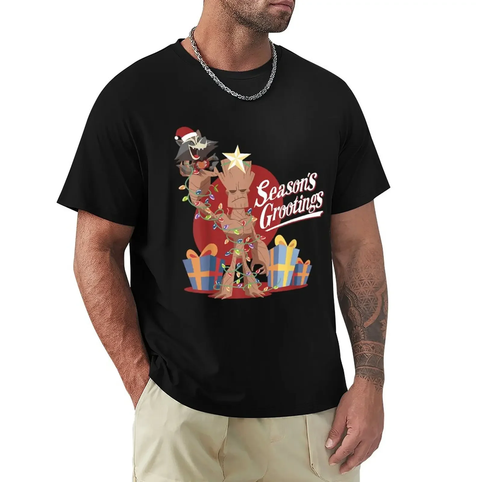 

Seasons Tree Christmas T-Shirt customizeds oversized t shirt men funnys new edition men t shirt
