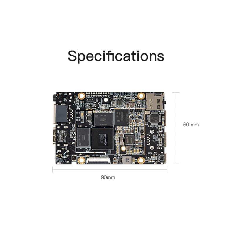 ROC-RK3588S-PC Rockchip RK3588 8K AI   8 ھ 64 Ʈ 4GB/8GB/16GB LPDDR4 NPU 6 ž  ȵ̵ Debian11AIoT