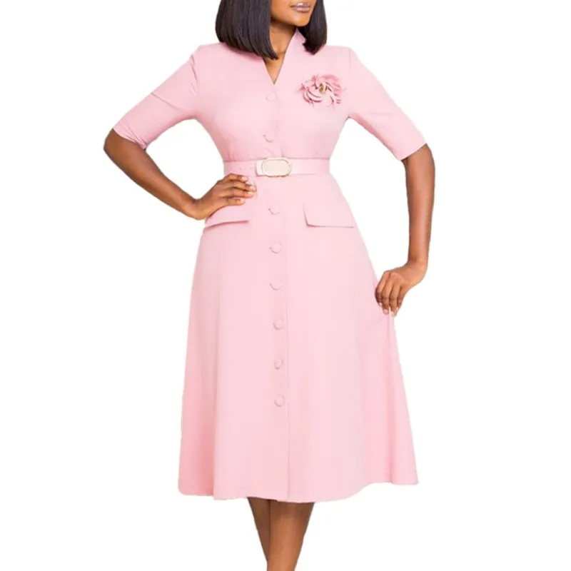 Рисунок 5 - Женское офисное платье с V-образным вырезом