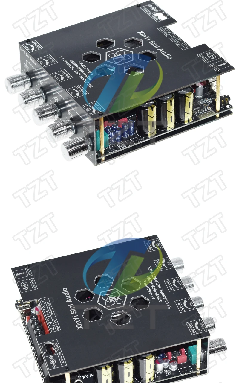 XY-AS21HPA Bluetooth High-Power Digital Verstärker Bord 2,1 Kanal Subwoofer 300 W * 2 + 600 W Dual TPA3255 Amplificador – Detail 9