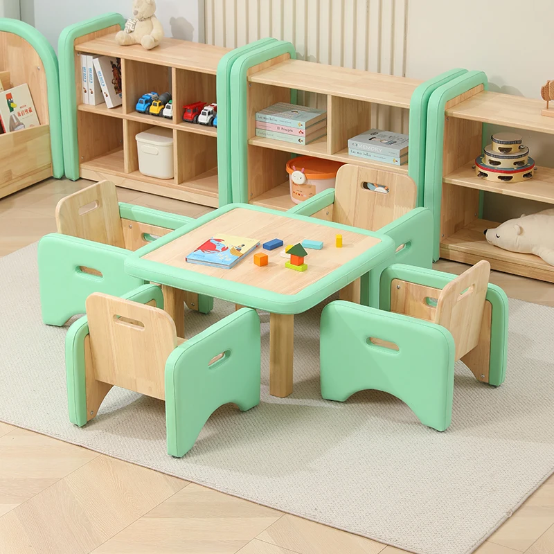 Classroom Table Kids Study Children Desk Child Room Furniture Tables Student Chair Children's Mesinha Infantil School Set Small