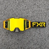 FXR lunettes de moto Anti-buée Snowboard lunettes de Ski hommes femmes lunettes de Motocross cyclisme course Ski lunettes 6