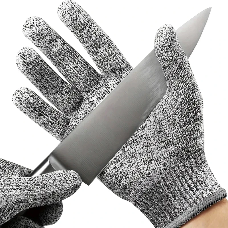 Grade5HPPEAntiCutGlovesKitchenGardeningAntiCutKnittedGloves