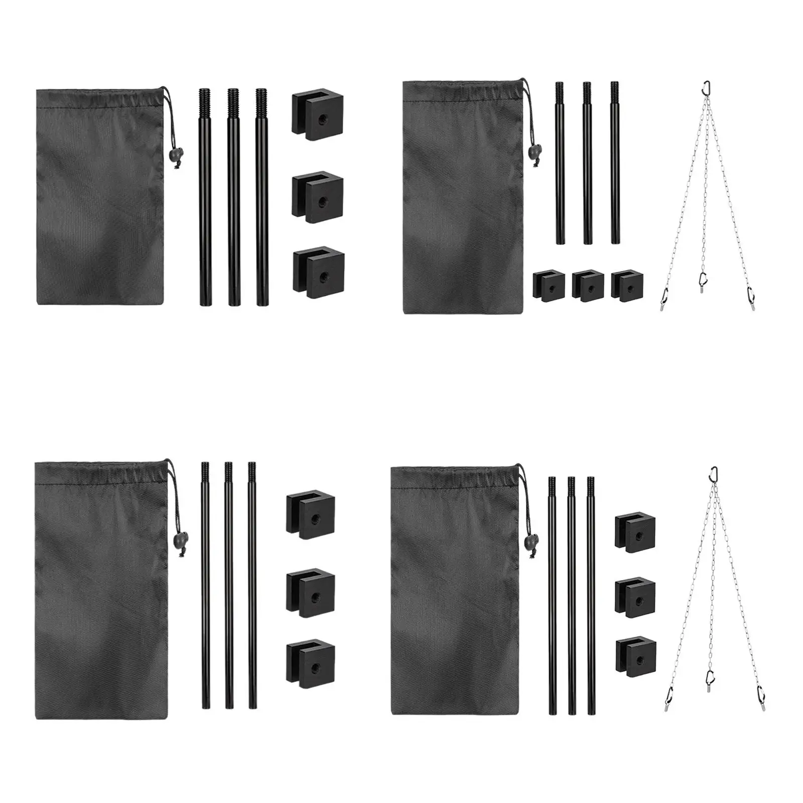 

Штатив для костра поддержка плиты гриль Штатив для треккинга кемпинга альпинизма