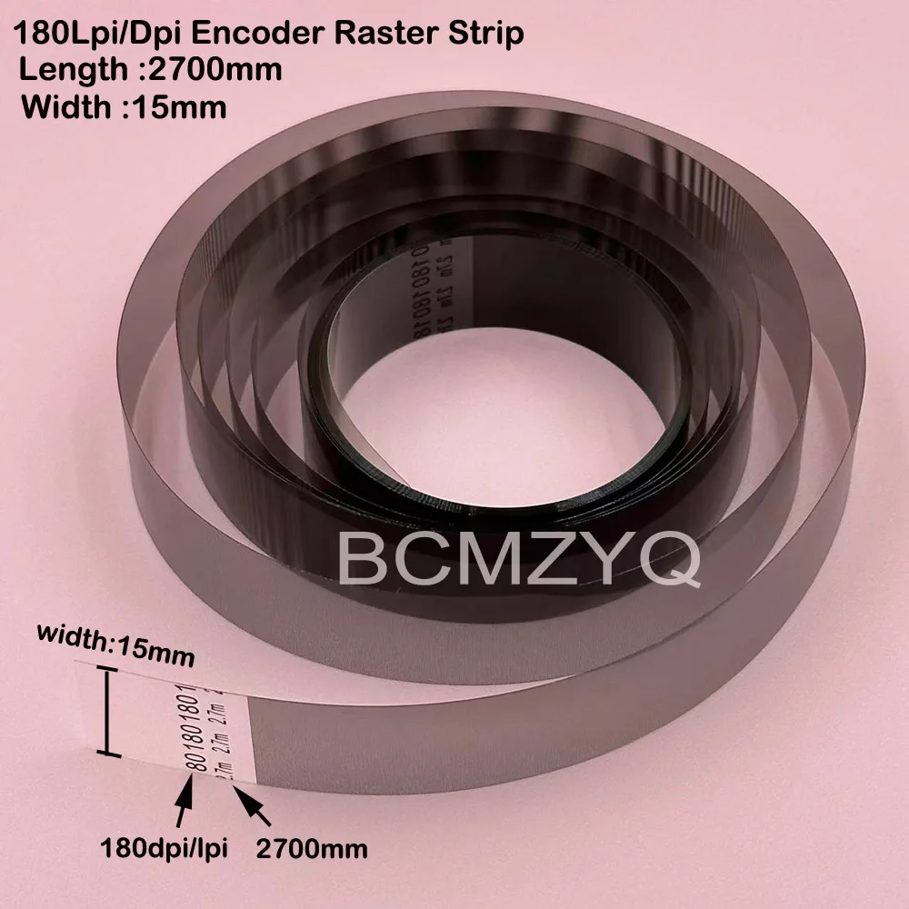 2 pz 180Lpi Encoder Strip Raster Film H9730 15mm 180 dpi Nastro per Allwin Human Xuli Infiniti Stampante di Grande Formato Plotter - immagine 4