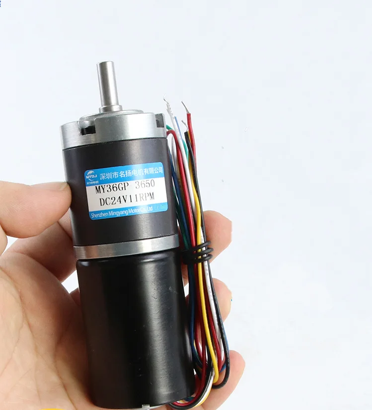 

Speed Regulating DC Gear Motor Motor Large Torque 12V 24V Planetary Gear 3650 Low Speed Small Brushless Motor DC Electric Motor