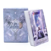 Pearl Wisdom Oracle  Deck 10.4*7.3cm 44 Cards Delve Into The Ethereal Visuals Guiding You To Discover Deeper Significance 1