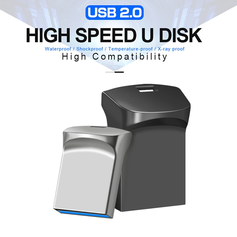 미니 USB 2.0 플래시 드라이브 128GB 64GB 32GB 고속 USB 플래시..