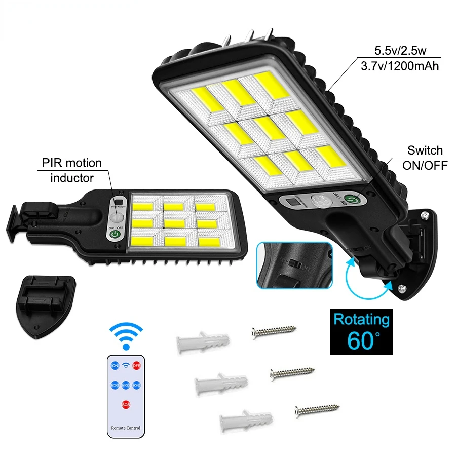 Royalulu Solar Street Light Outdoor Wall Lamp Waterproof 3 Modes PIR Motion Sensor Garden Patio Porch Garage Security Lighting 5 Royalulu Solar Street Light Outdoor Wall Lamp Waterproof 3 Modes PIR Motion Sensor Garden Patio Porch Garage Security Lighting 5