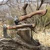 Logging, chopping wood, camping tools, camping axe, opposite sex hook axe, manganese steel forged outdoor axe 3