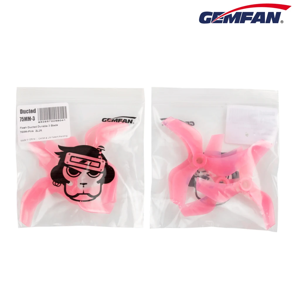 Gemfan d75 75mm Kanal 3 Zoll 3-Blatt PC Propeller für RC Fpv Racing Freestyle 3 Zoll Zahnstocher Cinewhoop Kanal Drohnen 1408 1507 – Detail 11