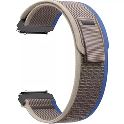 Enhanced Nylon Quick Release Watch Strap - 22mm Bracelet for POLAR Vantage V3 (Blue grey)