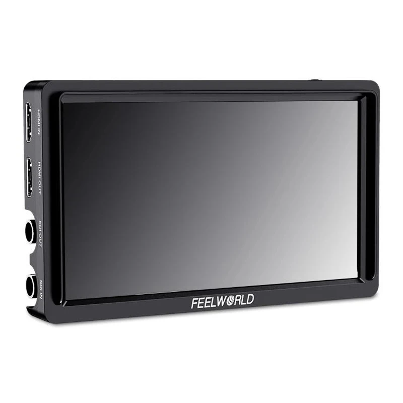 Фото 6-дюймовый видеомонитор FEELWORLD FW568S IPS 1920X1080 3G-SDI 4K HDMI с внешним источником питания F970 №2