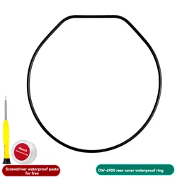 Waterproof Black Watch Back Cover Sealing Ring (DW - 6900 model)