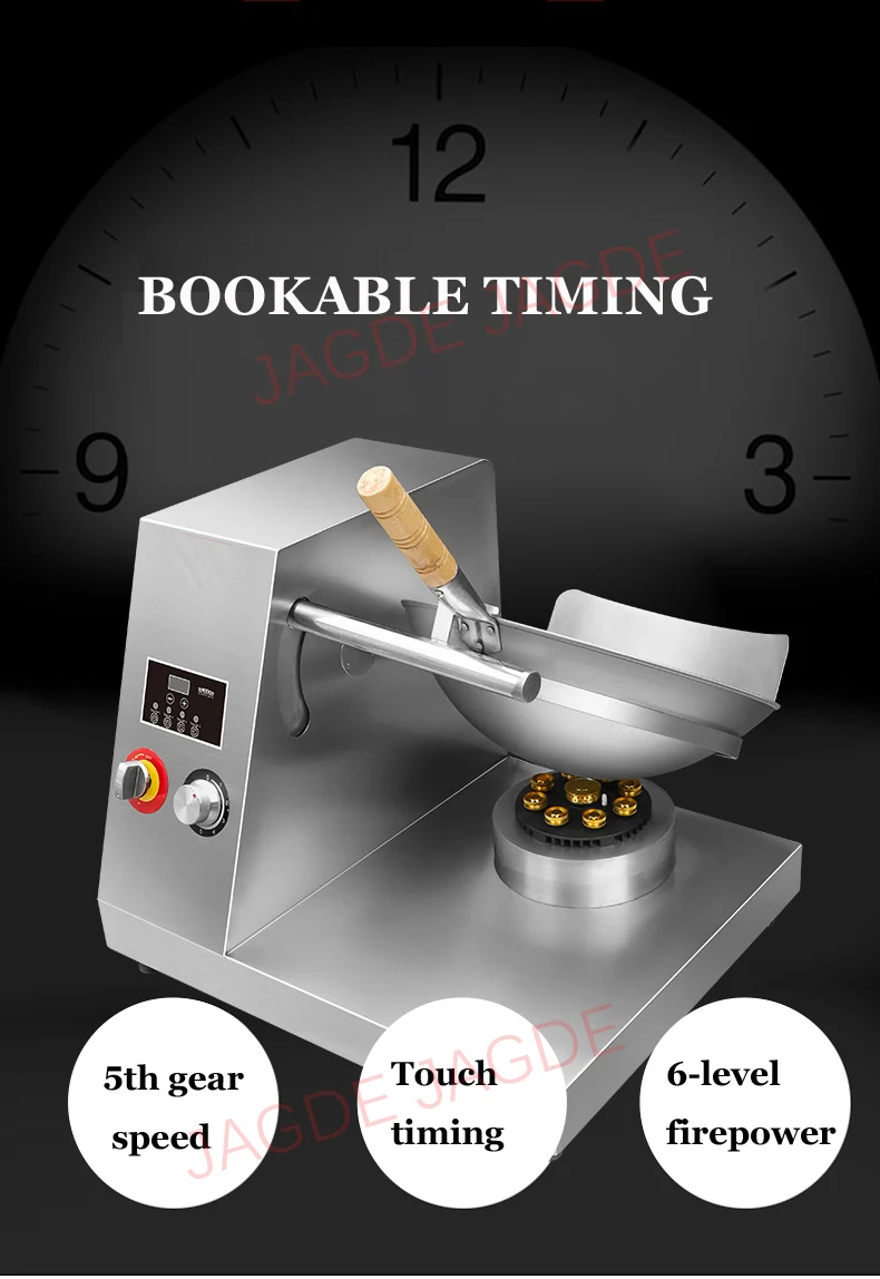 Description Picture 6 of itemIn-Smart Commercial Intelligent Food Cooker robot cooking machine automatic stir fryer gas Machine Auto cooking