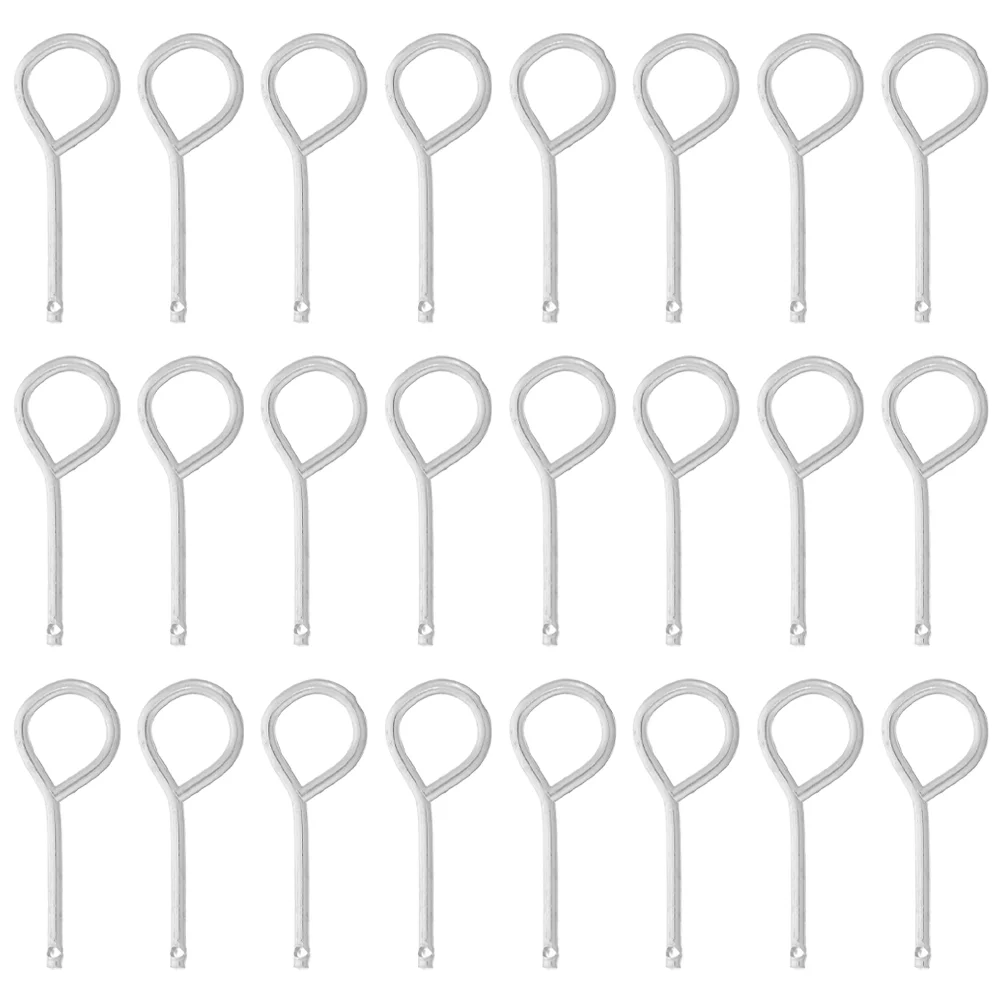 50 Pcs Fire Extinguisher Latch Set Cotter Replacement Pull Pins Lock for Equipment Tools Small