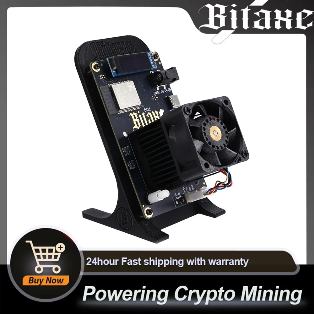 Tout nouveau Bitaxe Gamma 601 Bitcoin Miner bitaxe Miners 1.2T puce Asic de Antminer S21 Pro BTC Miner avec support prise ue