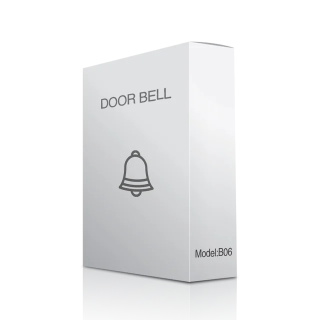 DC12V Wired Doorbell with Voice Prompt - IP54 Waterproof Access Control Intercom for Security Systems by Commercial/Residential 6