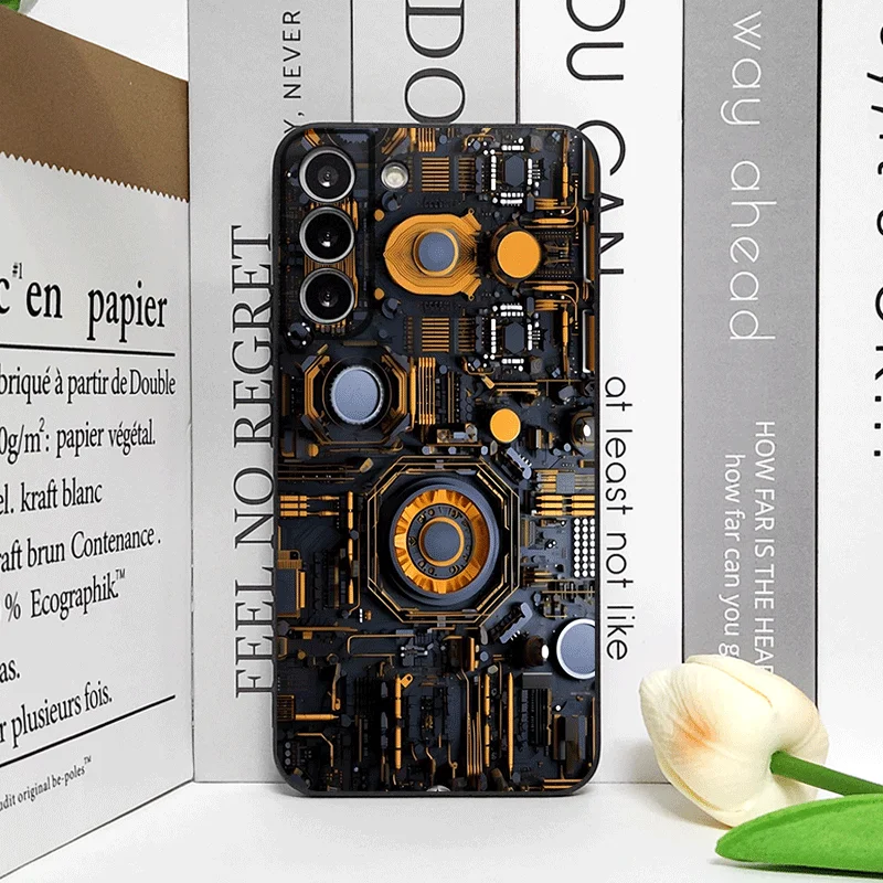 Imitation Circuit Board Pattern Phone Case Cover