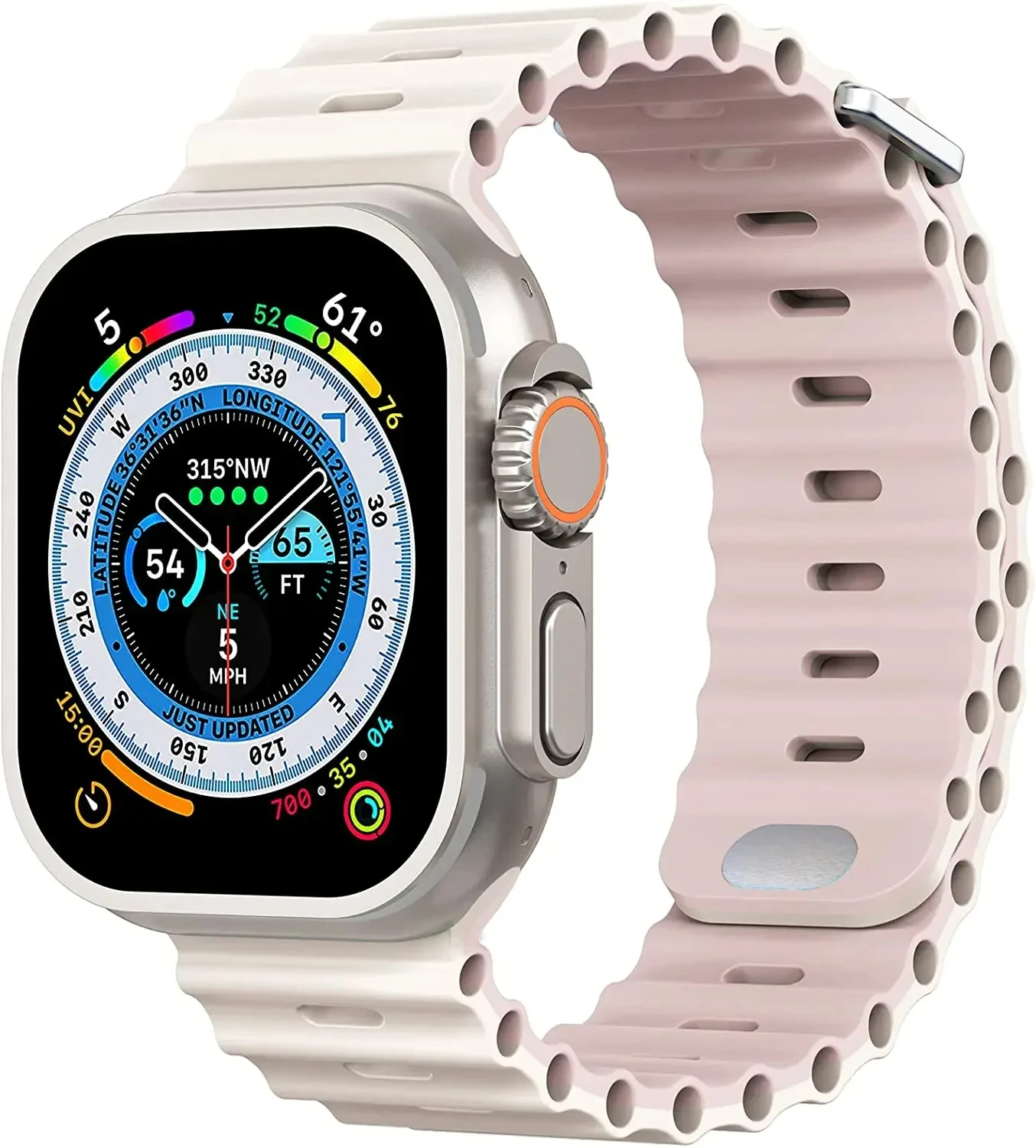 Ocean Silicone Strap for Apple Watch - Durable and Stylish Wristband
