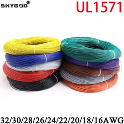 PVC Insulated Tinned Copper Wire - Multi - Gauge Electronic Cable - 28AWG (Black)