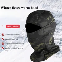 Winter Motorcycle Face Mask Cold-proof Cycling Mask Balaclava Windproof Velvet Warm Hunting Hiking Skiing Hood Scarf Snowboard 1