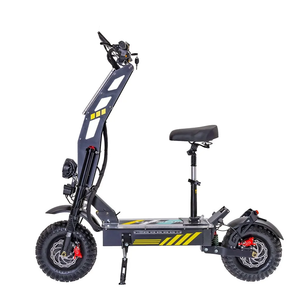 14 Inch (EU&US Stock)8000W60V40Ah Off-road Electric scooter Dual Motor Top Speed 70/80KM/H JF