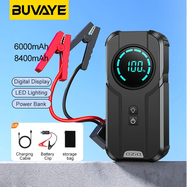 Utrai Power Bank 22000mah 2000a Jump Starter Portable Charger Car Booster  12v Auto Starting Device Emergency Car Battery Starter - Jump Starter -  AliExpress