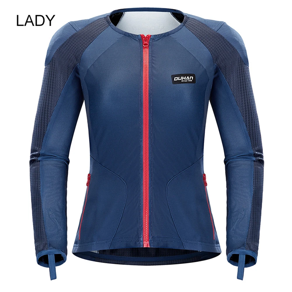 4계절용 방풍 통기성 여성용 오토바이 재킷, 여름용 보호 레이싱 재킷