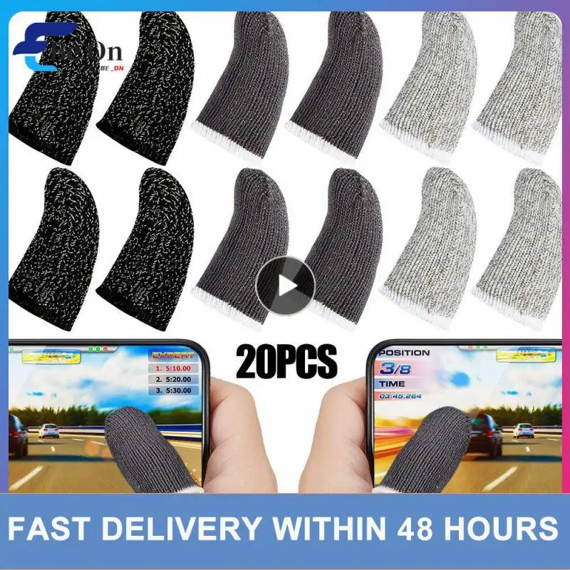 

Mobile Game Fingertip Gloves Finger Sleeve Anti-sweat Handheld E-sports Anti-slip Touch Screen Anti-slip Finger Sleeve