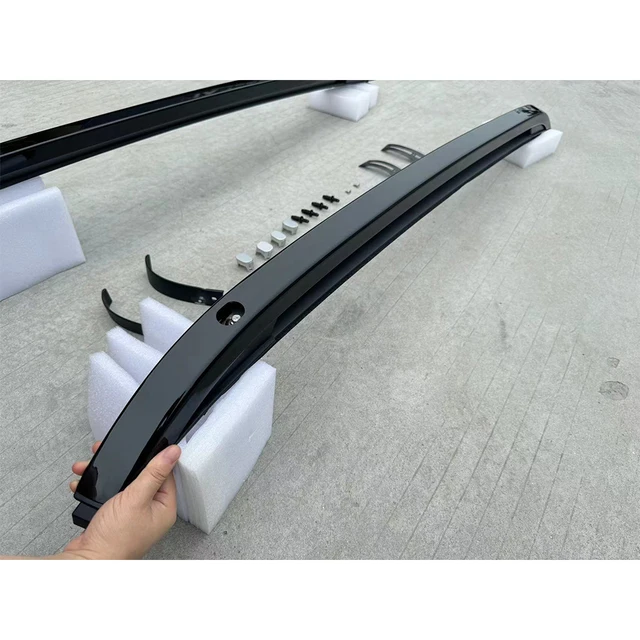 Barras De Techo De Aluminio Para Citroën Berlingo 2018-2025 | Carga Hasta 75 Kg, Color Negro | Para Portabicicletas, Cajas, Esquís