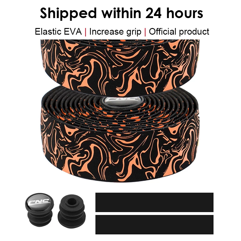Bike Handle Bar Tape Stretch EVA Sweat Wicking Road Bicycle Handlebar Tape Winding 2350mm Grip Cycling Parts 1 Pair
