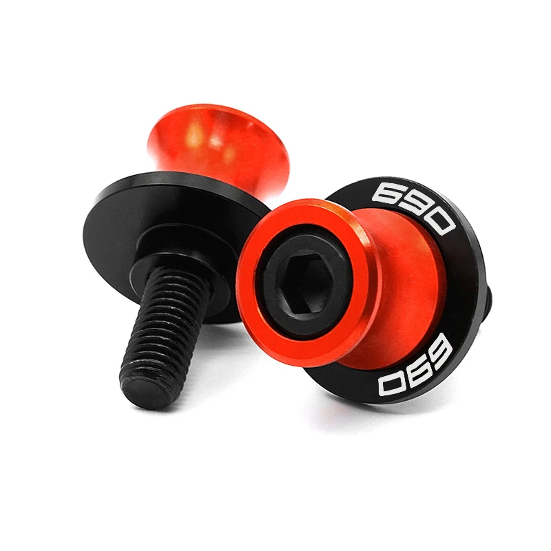 High-Quality Motorcycle Valve Caps & Swingarm Spools with Slider Stand Screws
