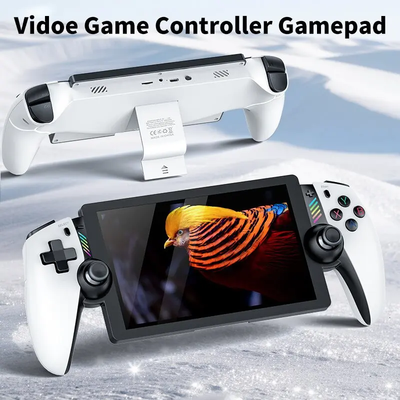M28 レトロ携帯ゲーム機、7.1インチLCD HDスクリーン、30種類以上の 