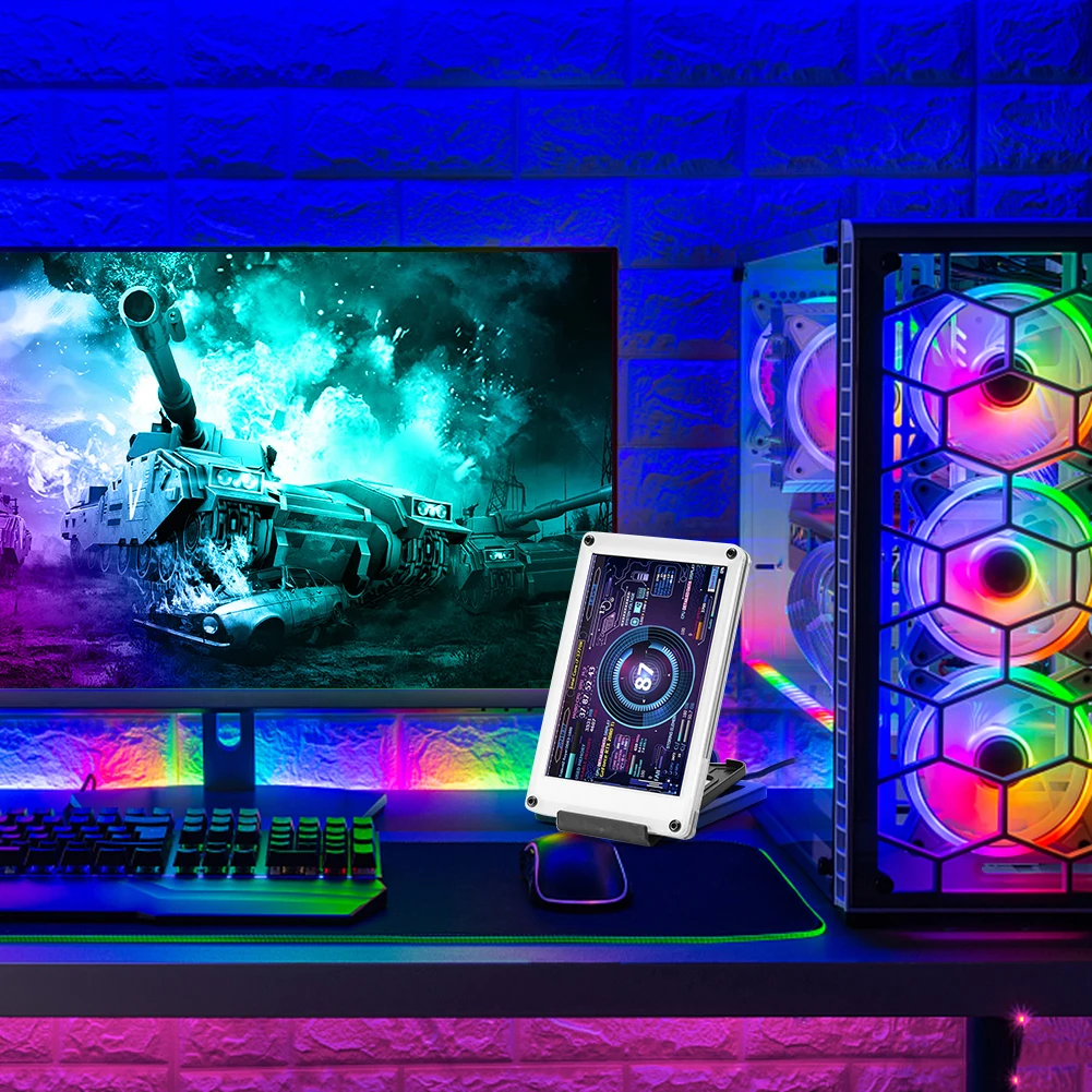 ��� USB ��ǻ�� �µ� ����͸� 3.5��ġ IPS DIY ��ũ�� PC ���÷��� ���� ȭ�� ������ ������ ����� ���̿�