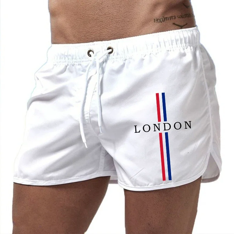 Mens Beach Shorts Quick Dry Sporty Running Cycling