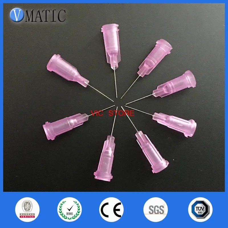 Non Sterilized 30G Te Premier Dispensing Needle 0.5" Tubing Length Luer Lock Blunt Dispense Needles Tips 1/2 Inch