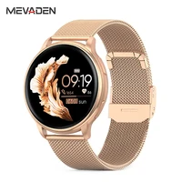 MEVADEN Bluetooth Call Smart Watch Women Custom Dial Watches Men Sport Fitness Tracker Heart Rate Smartwatch For Android IOS Y22 1