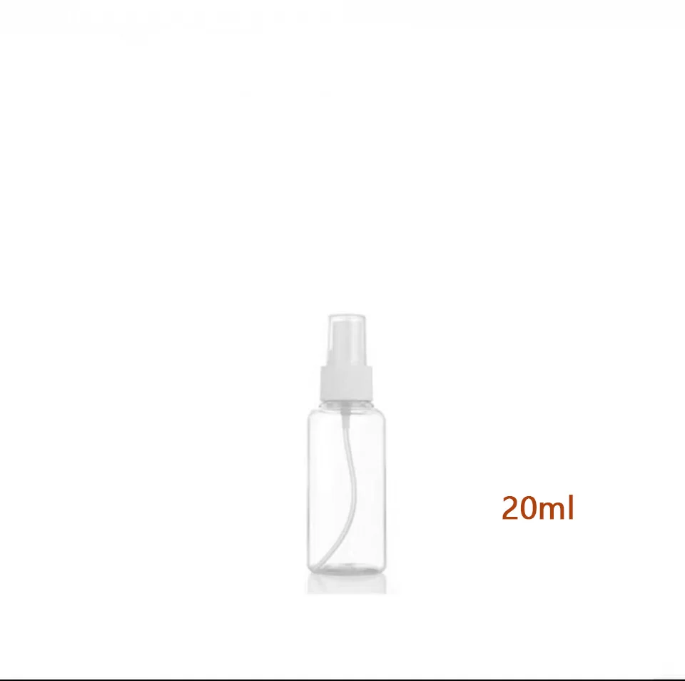 Transparent Refillable Perfume Atomizer Bottles – Mini Cosmetic Spray Containers (20/30/50 ML)