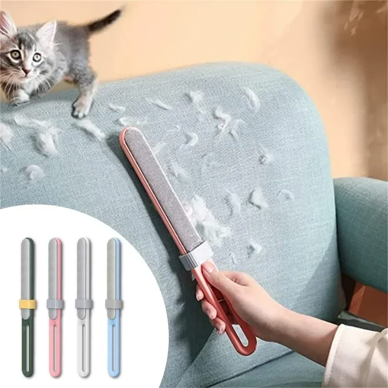 Lint Remover Electrostatic Pet Hair Removal Brush Double-Sided Couch Clothes Cleaning For Furniture Laundry with Self-Clean Loop lint remover pet hair remover clothing cleaner brush pet hair remover brush lint remover brush clothes lint remover hair removal brush hair remover