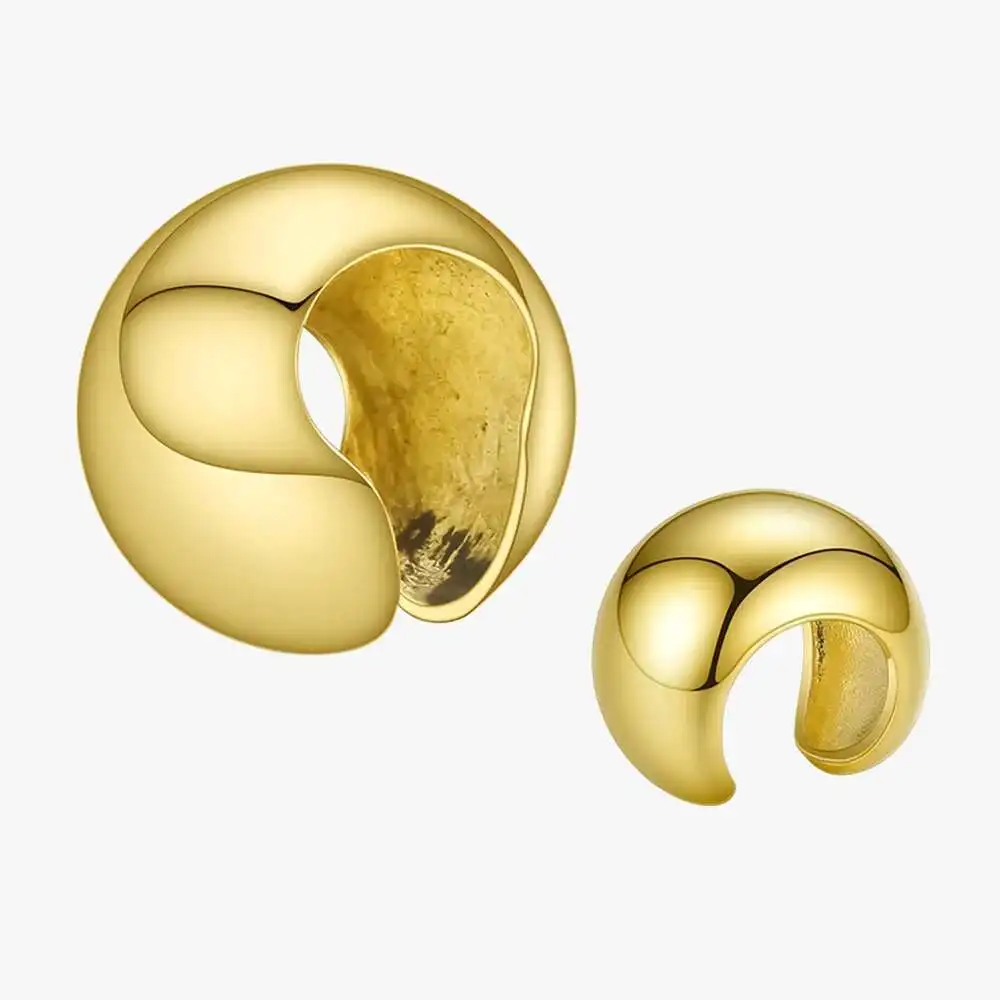 Ear Clip Earrings Clip Earrings Ear Clip Punk Ball Clip On Earrings for Women