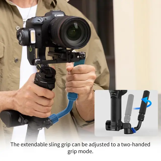 ZHIYUN Official Weebill 3S 3축 카메라 스태빌라이저 짐벌 핸드헬드 블루투스 컨트롤 필 라이트 DSLR 미러리스 카메라용. 할인가격, 배송옵션, 평점, 앱 지원 언어, 사이즈, 포장, 중량 등 상세 정보가 포함되어 있습니다.