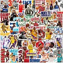 50pcs Classic Action Basketball Collection Motorcycle Car Hood Helmet Suitcase Guitar Waterproof Sticker fashion stickers decorative stickers